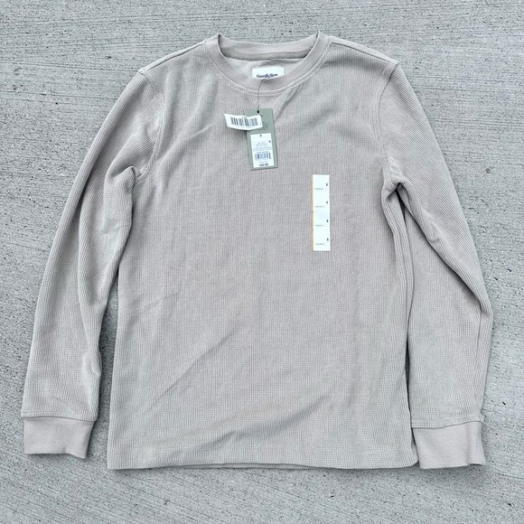 Goodfellow & Co Tan Long Sleeve Tee - Picture 1 of 4